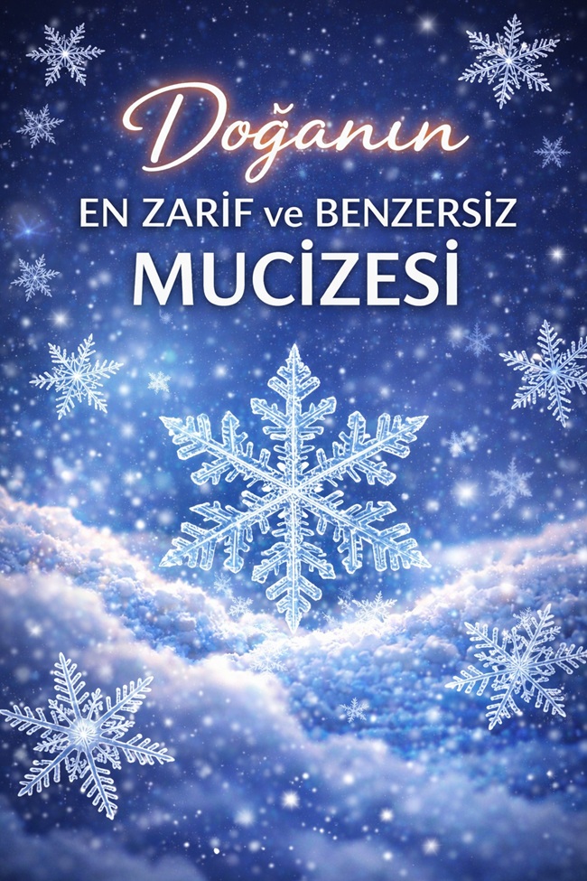 Kar Tanelerinin Hepsi Neden Farklı?