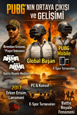 PUBG’nin Ortaya Çıkışı ve Gelişimi: Battle Royale Efsanesinin Doğuşu