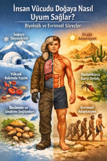 İnsan Vücudu Doğaya Nasıl Uyum Sağlar? Biyolojik ve Evrimsel Süreçler