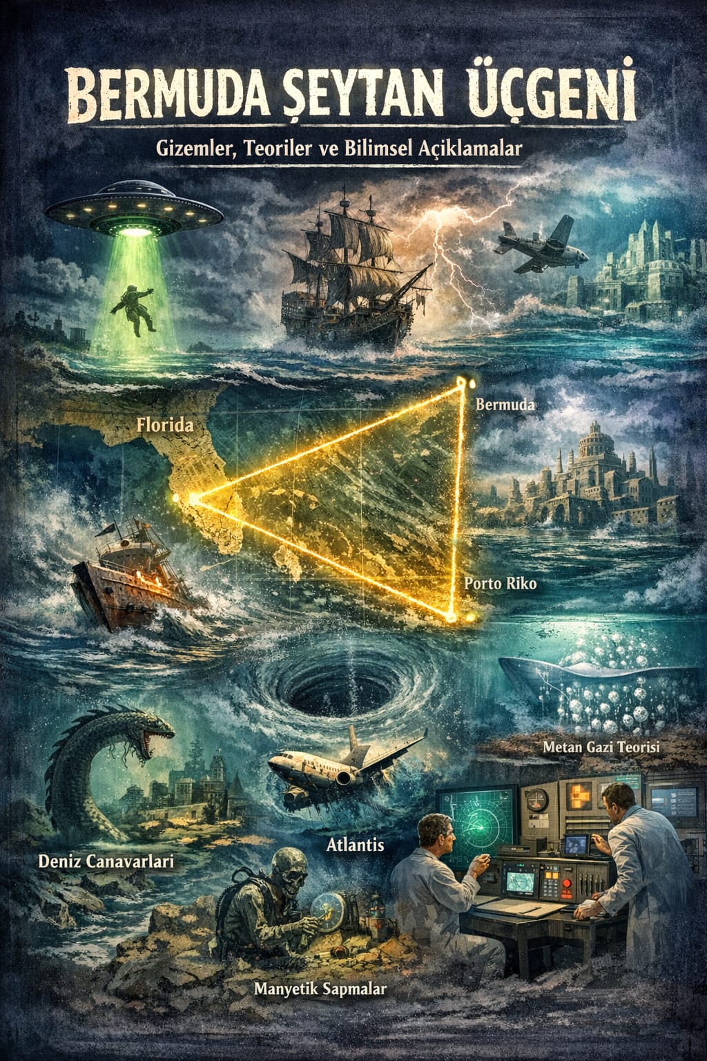 Bermuda Şeytan Üçgeni Nedir? Gizemleri, Teoriler ve Bilimsel Açıklamalar