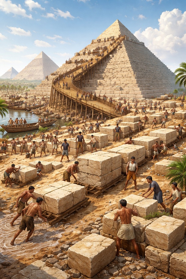 Antik Mısır Piramitleri Nasıl İnşa Edildi?