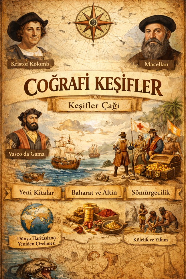 Coğrafi Keşiflerin Dünya Tarihine Etkileri