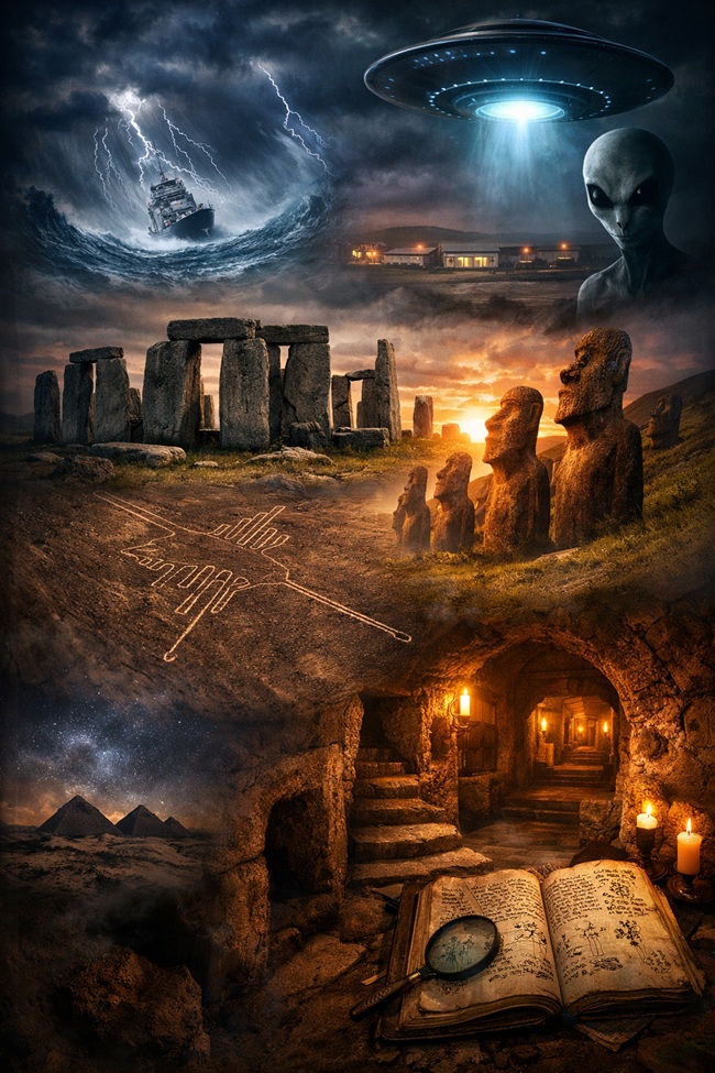 Dünyanın En Gizemli Yerleri: Bilimin Bile Çözemediği Esrarengiz Noktalar