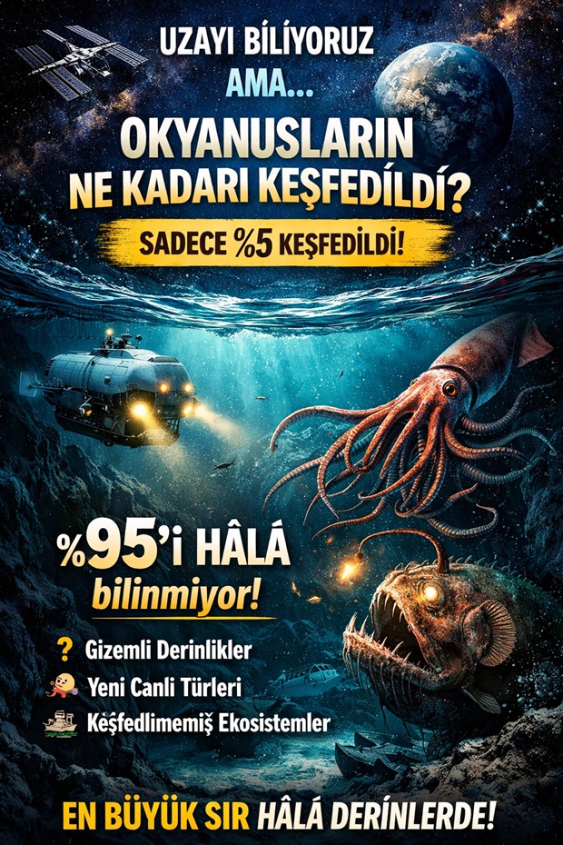 Okyanusların Ne Kadarı Keşfedildi?