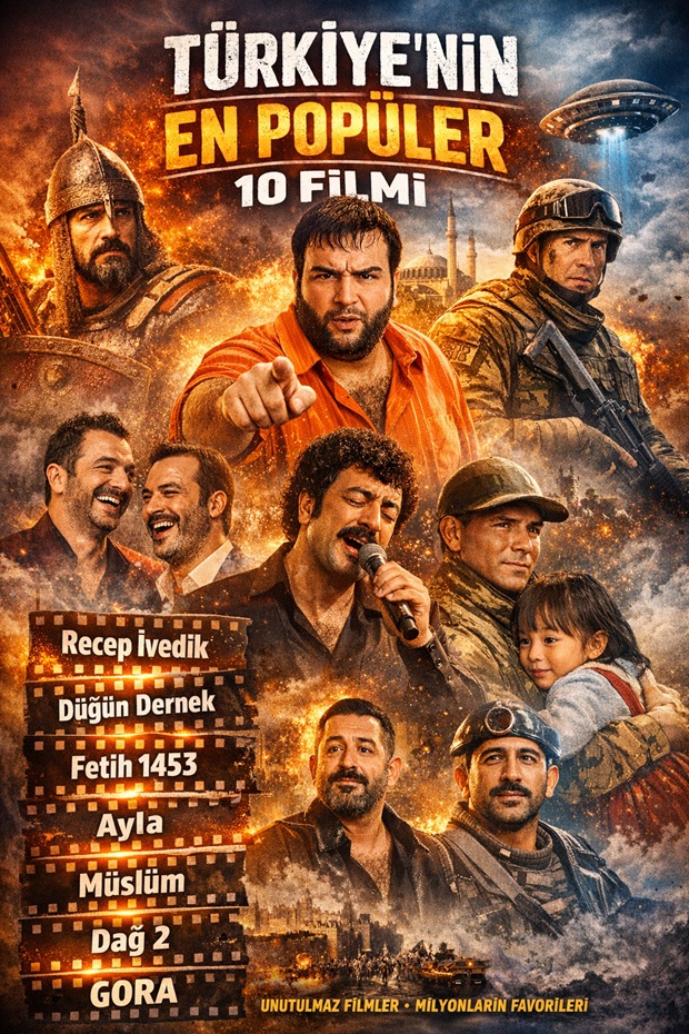 Türkiye’nin En Popüler 10 Filmi
