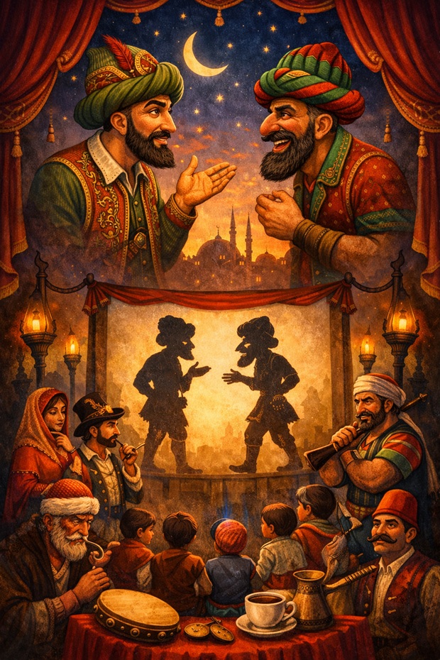 Hacivat ve Karagöz: Türk Gölge Oyununun Mizahi Mirası