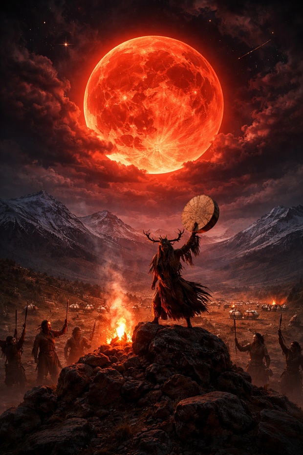 Kanlı Ay Tutulmasının Türk Mitolojisindeki Yeri